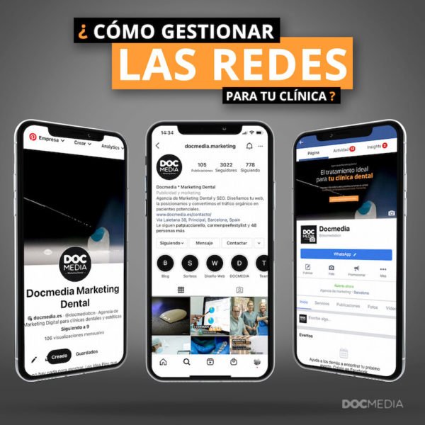 Cómo gestionar las redes sociales para tu clínica - Docmedia Marketing Dental