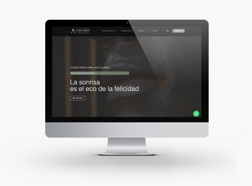 diseño-pagina-web-clinica-dental-anita-alvarez-granollers