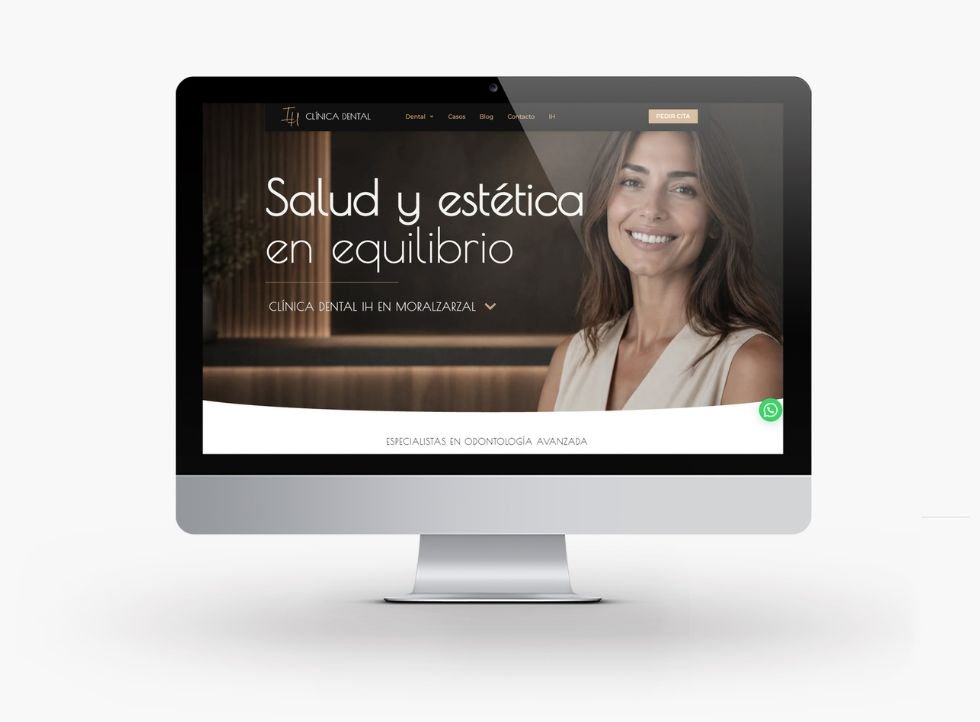 diseño-web-clinica-dental-ih-madrid-moralzarzal
